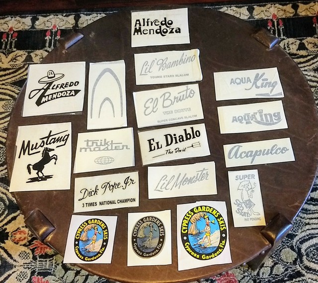 Choose 1 Cypress Gardens Water Ski DecalLike El Diablo, El Bruto, Dick