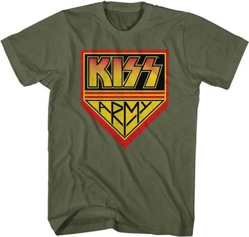 Kiss Army Music Band T-Shirt Logo Heavy 