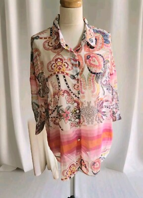 Styling Secrets Bluse Paisley Paradise