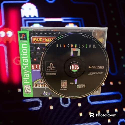 Namco Museum Vol. 1 (Sony PlayStation 1) PS1 Greatest Hits Complete CIB Manual