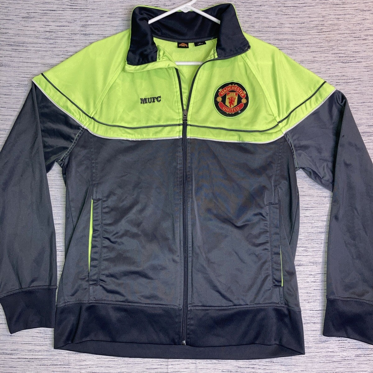 ウェア manchester united Nylon Track Jacket 2008-09 Manchester United Nike Track Jacket - 5/10 - (S)