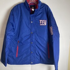 New York Giants Jacket NFL TEAM APPAREL Men's XXL New With Tags
