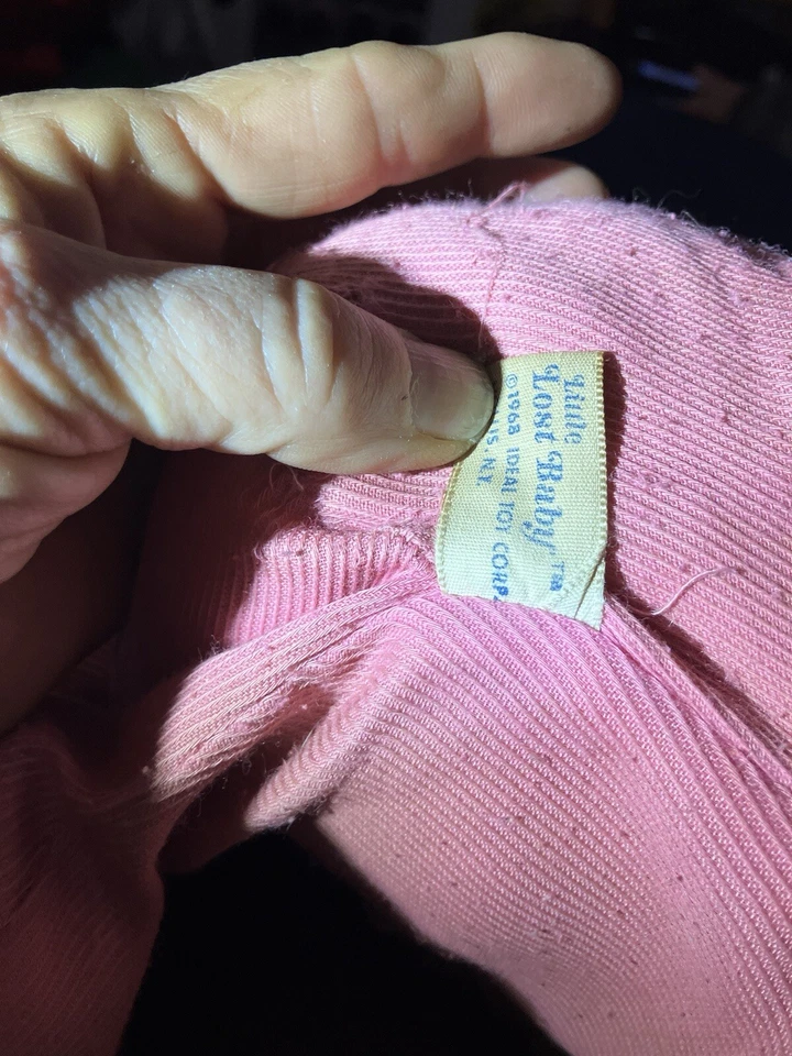 Little Lost Baby Doll 1968 Ideal Laugh Cry Sleep 21” Vintage - Image 2 of 2