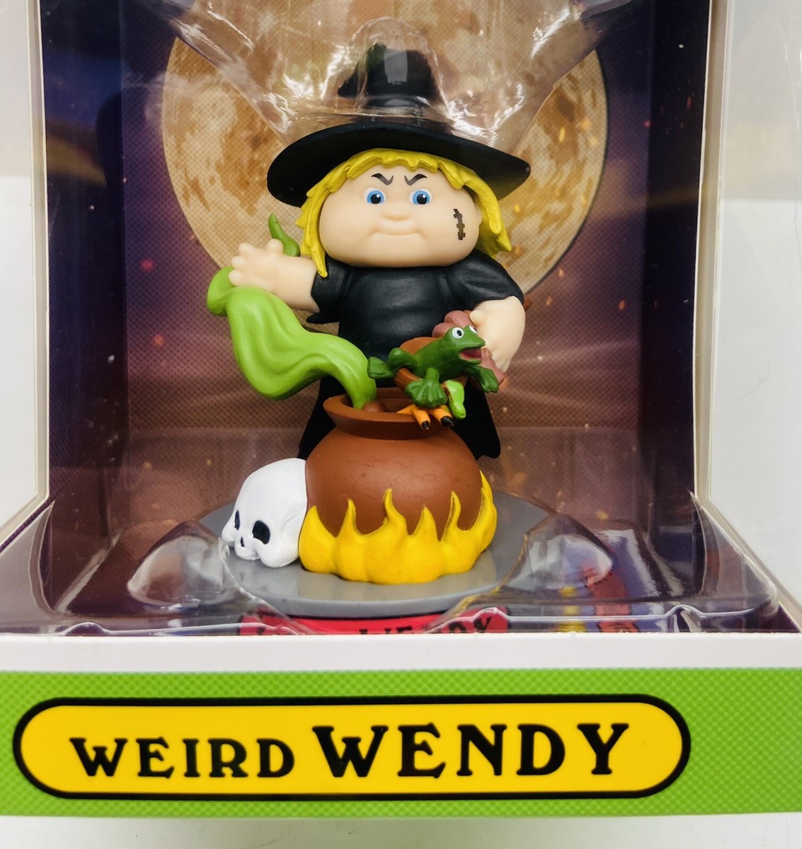 GPK Weird Wendy Figure Garbage Pail Kids Topps Halloween Witch Toy