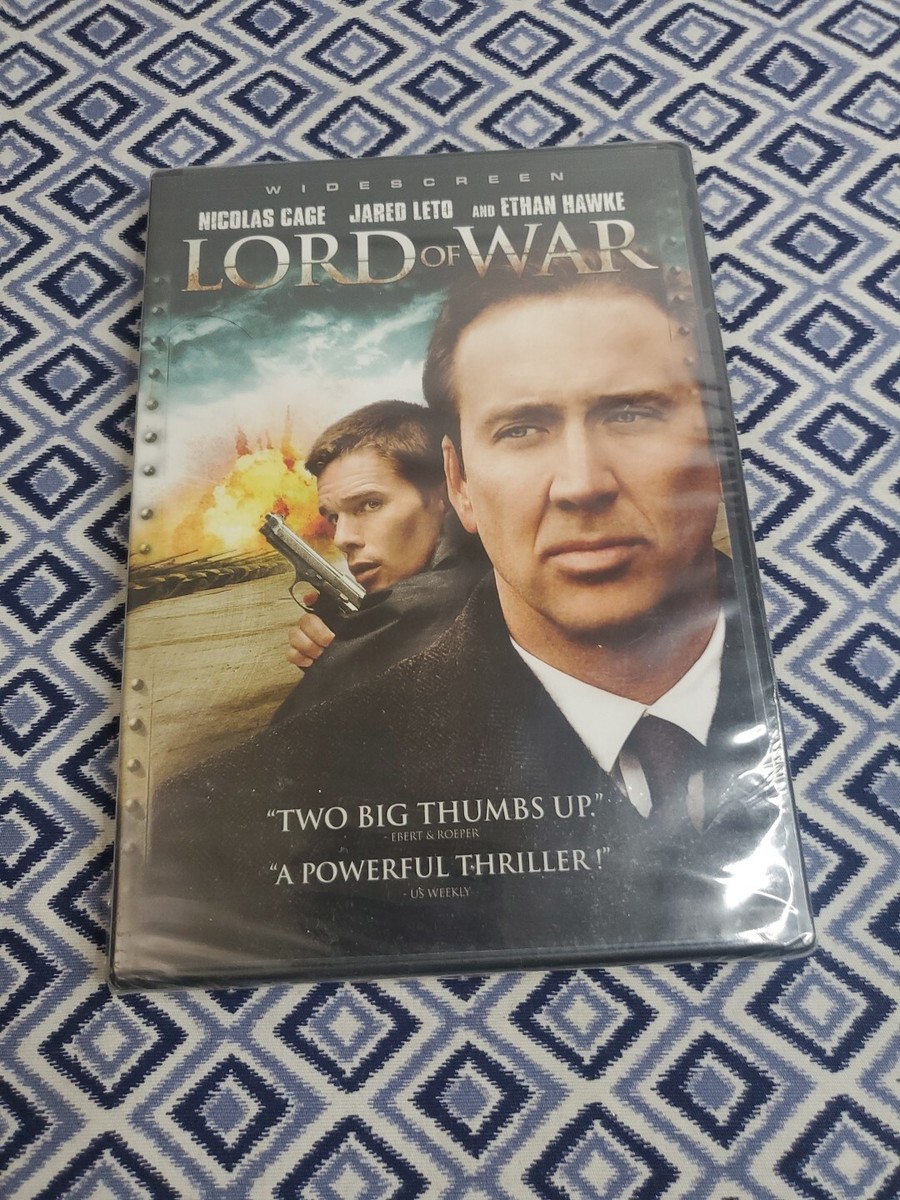LORD OF WAR Nicolas Cage DVD NEW/SEALED