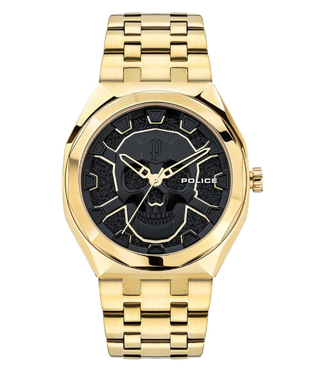 Police Reloj de Hombre Kediri Color Oro PEWJG2110703