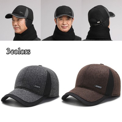 Men Autumn Winter Hat Outdoor Thick 