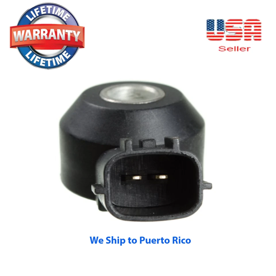 Sensor de golpe (detonación) S242 nuevo compatible con OEM # 220602A000, 22060AA130, PE0118921 Foto 2 de 3