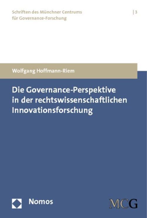 Thumbnail - Die Governance-perspektive In Der Rechtswissenschaftlichen