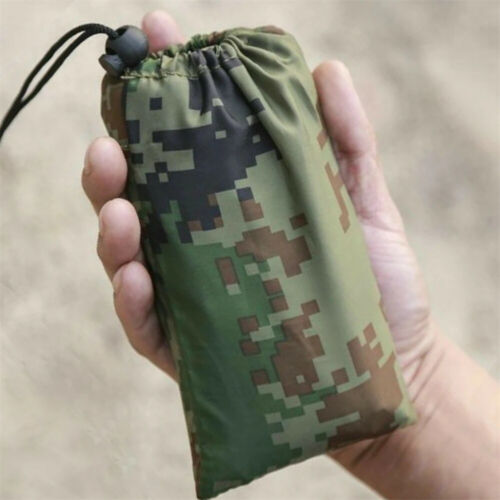 Tent Tarp Waterproof Lightweight Polyester Rain Fly Hammock Cover Camping Hiking - Picture 3 of 13