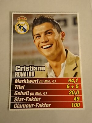 Lionel Messi/Ronaldo Rookie Card - Bravo Sport 2009-10 - 1st Appearance Together