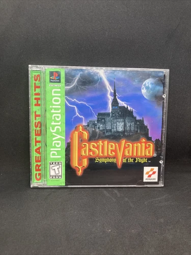 Castlevania: Symphony of the Night (PlayStation, Sony Konami) Authentic Complete