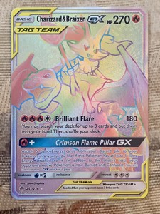 🔥Charizard & Braixen GX Cosmic Eclipse Secret Rare 251/236 ...