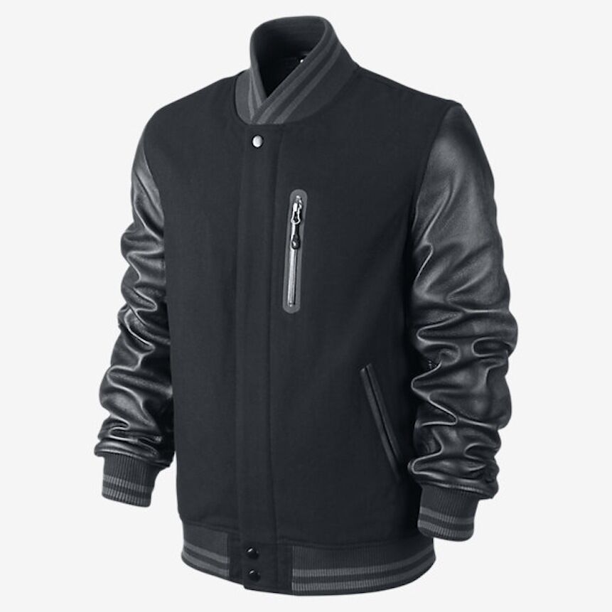 Nike Destroyer Varsity Leather Wool Jacket NSW 507680-011 | eBay Nike Destroyer Varsity Leather Wool Jacket NSW 507680-011 | eBay