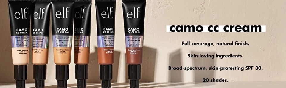 e.l.f. Camo CC Cream Colour Correcting - Full Coverage Foundation - Boxed - Image 2 of 3