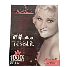 Mae West 'Temptation' 1000 Pieces 20" x 27" Jigsaw Puzzle by Aquarius-New Sealed