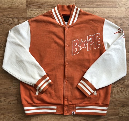 bapesta varsity jacket