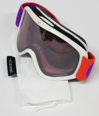 Cebe Skibrille Striker Light Rose Flash Mirror Weiß/Rot, M