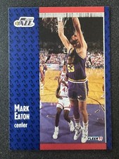 1991-92 Fleer Mark Eaton #198 Utah Jazz