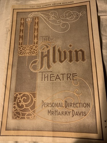 Alvin Theater 1912 - 第 1/1 張圖片