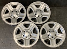 4 Jeep Wrangler Steel Wheels Rims Caps 16