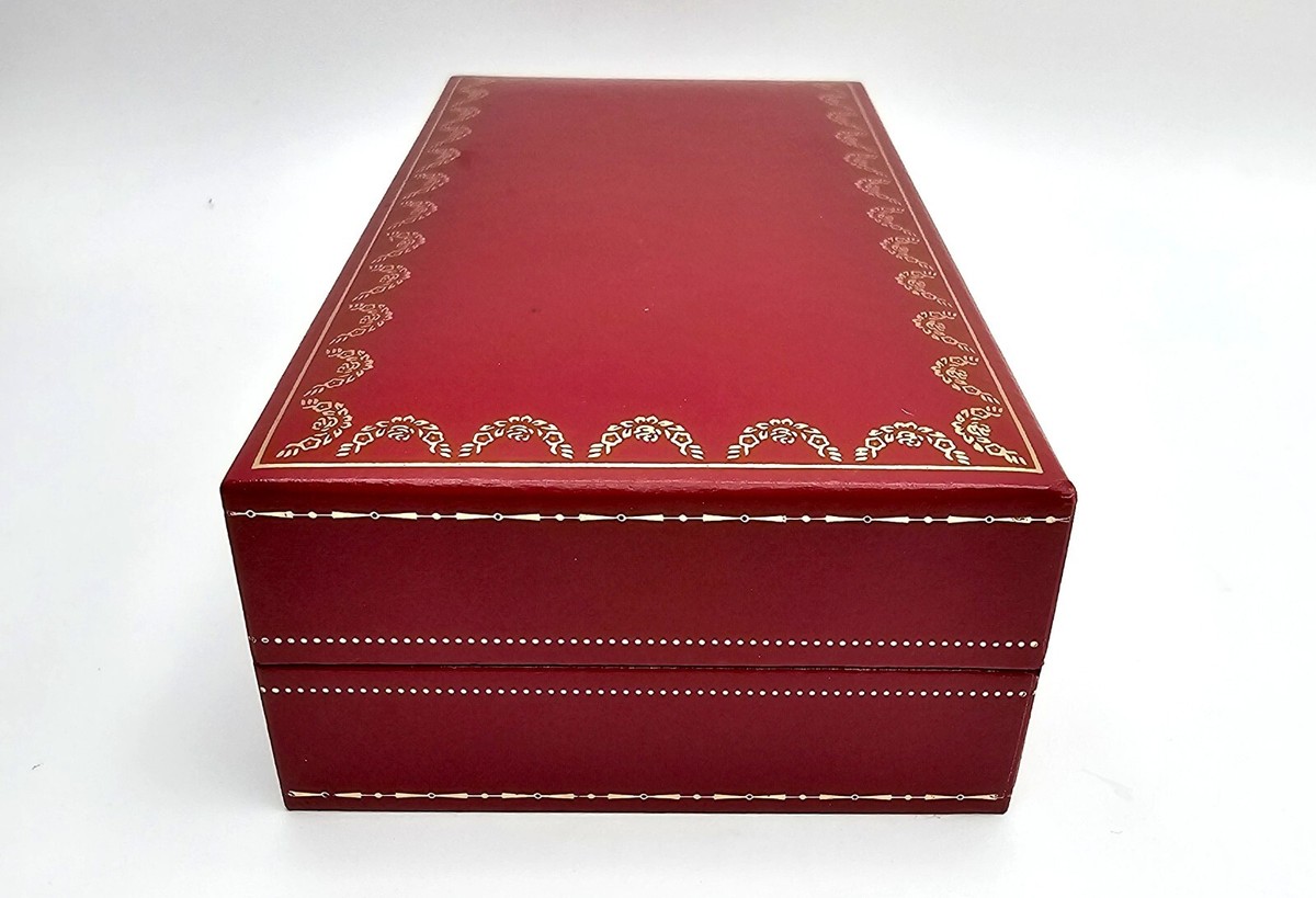 Genuine Cartier Glasses Red Hard Case CO712 | eBay