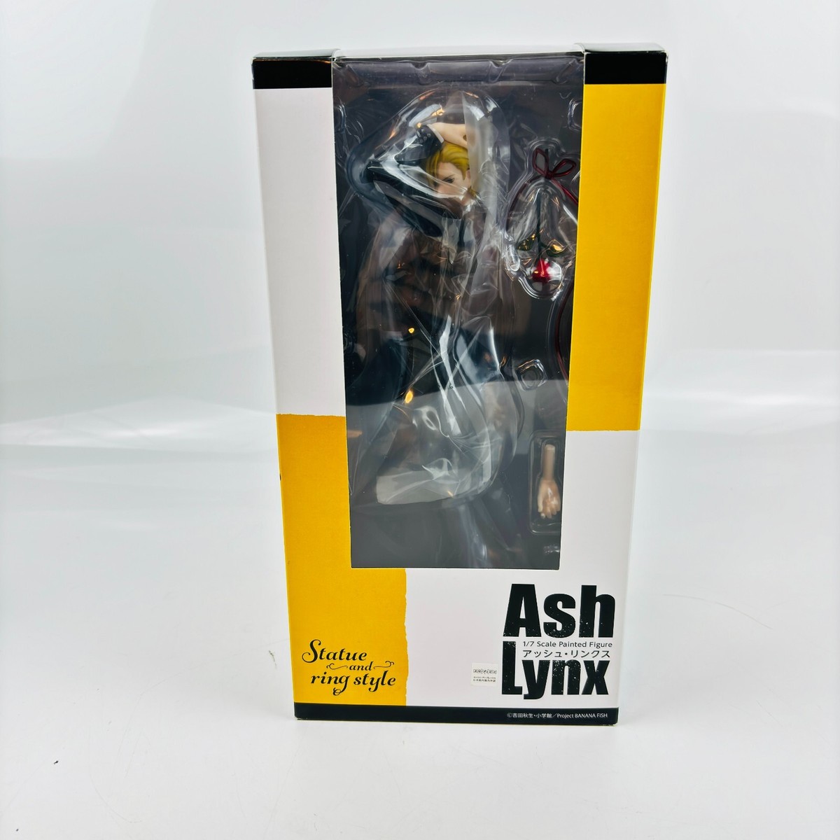Statue And Ring Style Banana Fish Ash Lynx FREEing 1/7 Scale PVC 