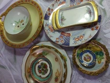 Collection plates set of 11 multi brands