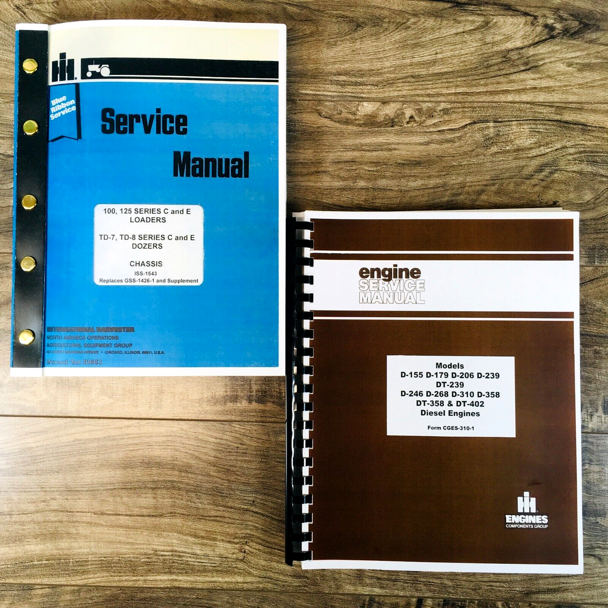 Set International Dresser Td8 Series E Td-8E Crawler Dozer Service