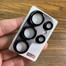 For Samsung Galaxy S25 Ultra S25 Plus Aluminum Metal Glass Camera Lens Protector