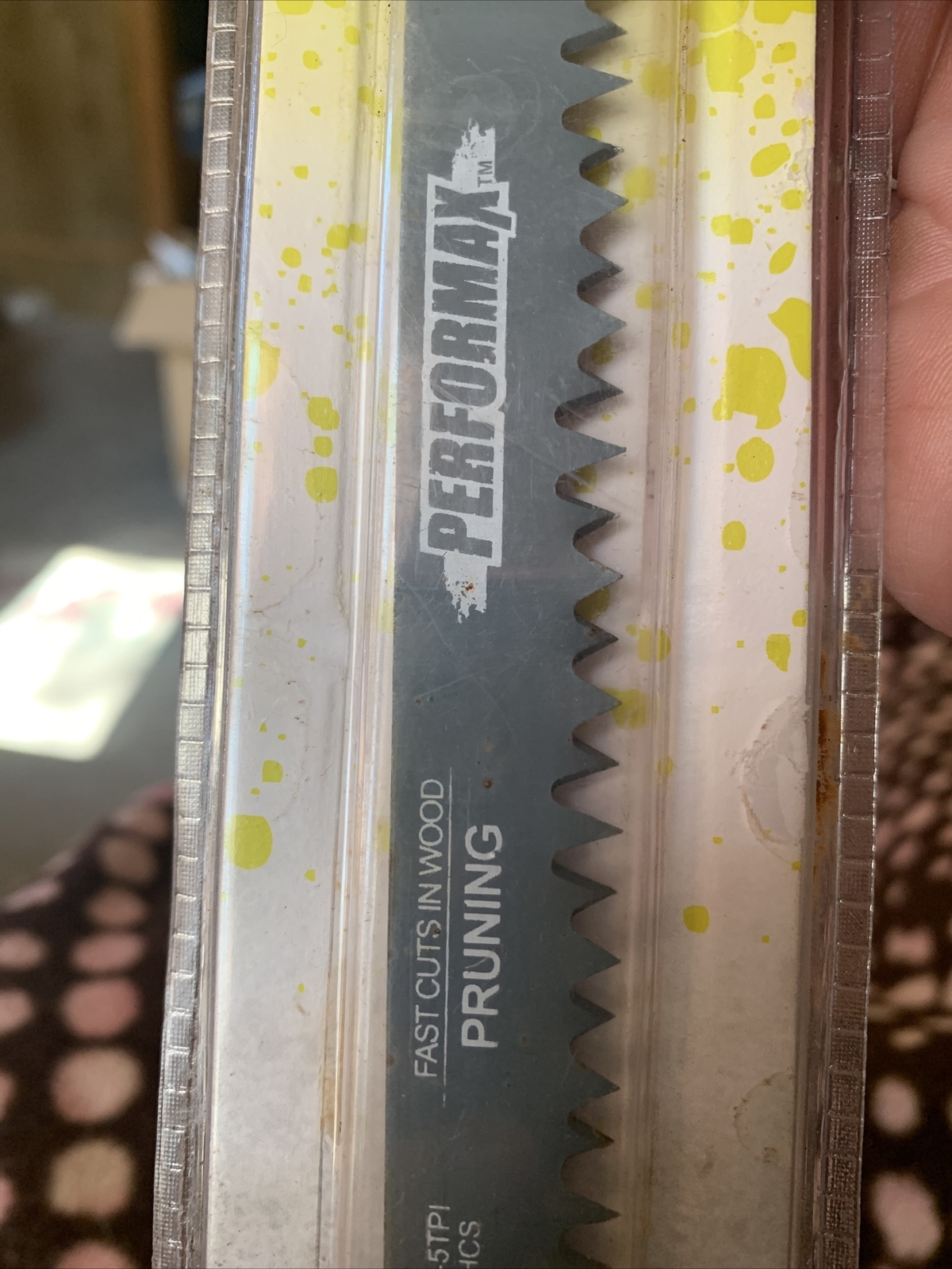 Performax/pruning reciprocating saw blade/9 in/4/5TPI/NEW/Tree/Garden