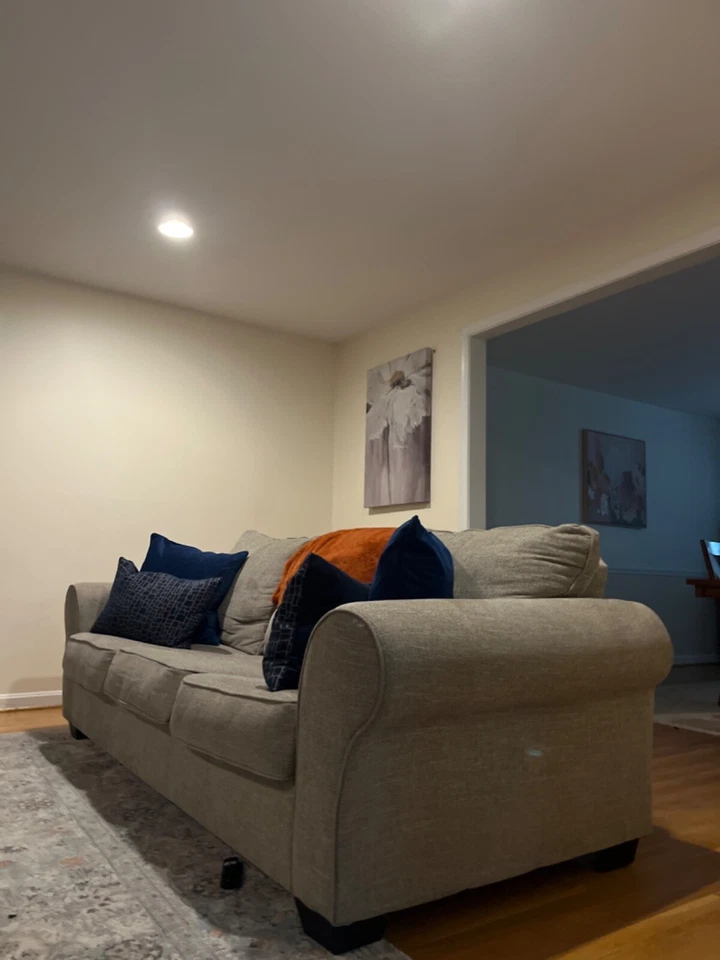 Gently Used Three Seater Couch  - Image 3 of 4