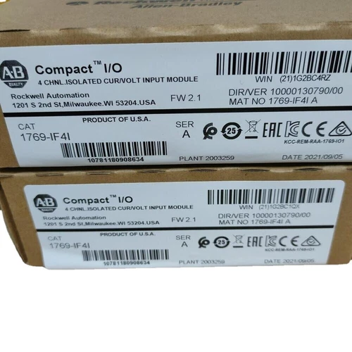 1769-IF4I New Sealed AB SER A Compact I/O Analog Input Module FREE SHIP - Picture 2 of 4