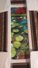 "One of a Kind" Original James Coleman "Reflections" on Canvas Signed & Framed 