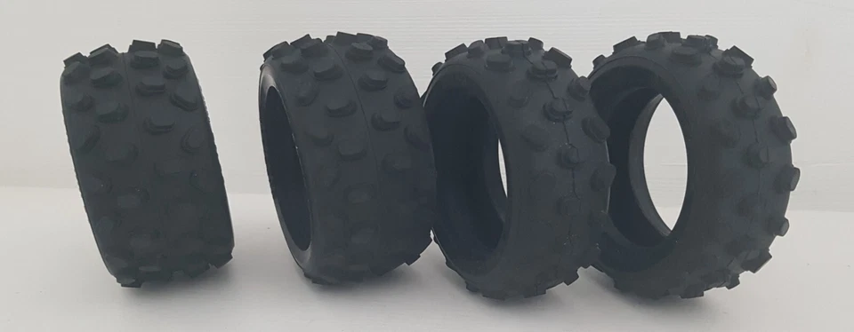 NIKKO kit pneus avant 80x30 et arrière 80x40 Hurricane neufs électrique  - Photo 2/4