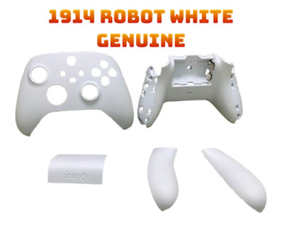 OEM Replacement Xbox Controller Shell 1914 Robot White Genuine