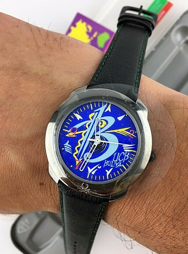 OROLOGIO UNITED COLORS OF BENETTON BY BULOVA 37MM VINTAGE QUARZO NEW OLD  STOCK | eBay