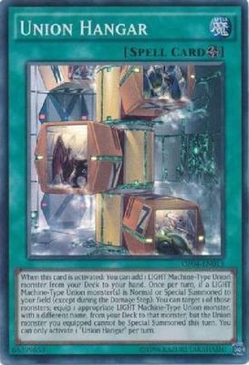 *** UNION HANGAR *** SUPER RARE MINT/NM OP04-EN013 OTS PACK 4 YUGIOH! 