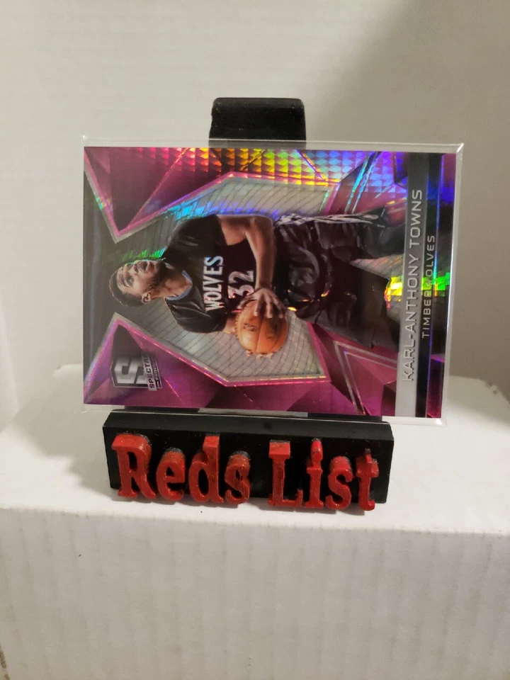 2016-17 Panini Spectra Pink 27/49 Karl-Anthony Towns #88 Timberwolves  - Image 2 of 4