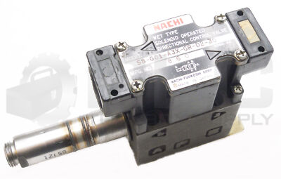 NACHI SS-G01-A3X-GR-D2-30 WET TYPE SOLENOID OPERATED DIRECTIONAL CONTROL VALVE