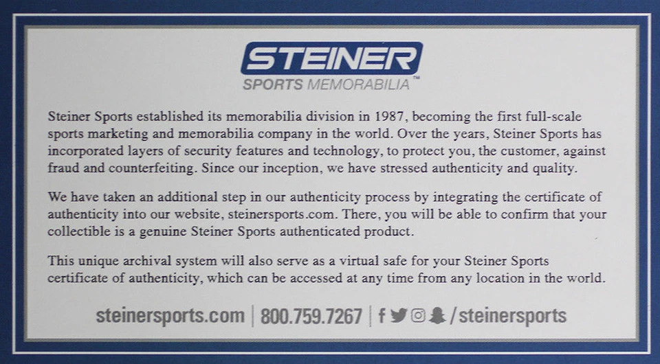 MARIANO RIVERA Autographed New York Yankees HOF Logo Official Baseball STEINER - Image 2 of 2