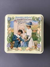 Blechdose Dose STOLLWERCK seit 1839, Jubil&auml;um 150 Jahre Pralinendose, Leer