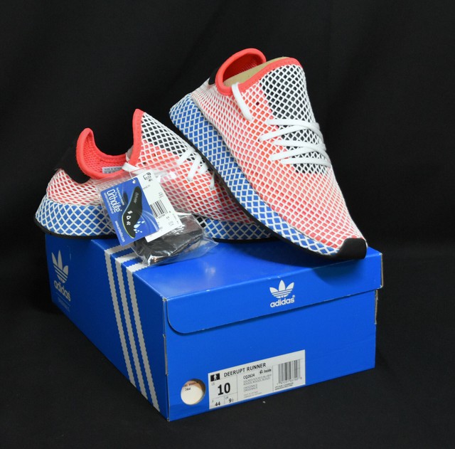Cq2624 adidas Men Deerupt Runner Orange Solar Red Bluebird Sz 10 for sale online | eBay