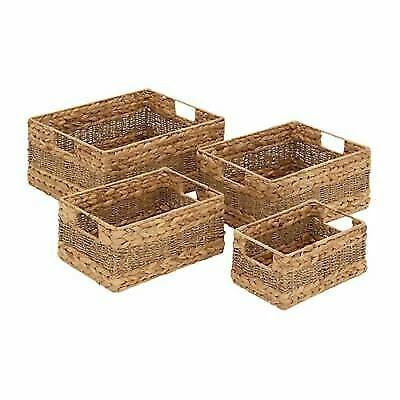 Cestas de Decoración Benzara Seagrass