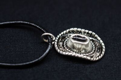 Miniblings Cowboyhut-Anhänger Versilbert – 20 Mm, Für Bettelarmbänder, Ketten Oder Reißverschlüsse, Handgefertigt In Berlin