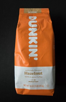 Dunkin, 100% Arabica Coffee,  Hazelnut 