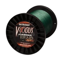 Vicious Fishing 40 Braid Line Moss Green 300 Yd. on sale Vicious Fishing 40 Braid Line Moss Green 300 Yd. on sale