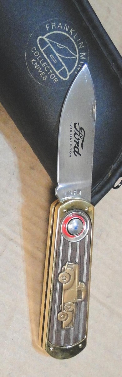 FRANKLINMINT 1940　FORD　PICK UP　フランクリンミント Franklin Mint 1940 Ford Half-Ton Pickup Pocket-Knife with