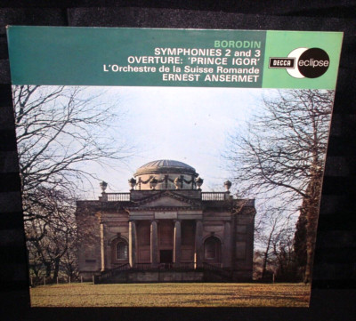 Borodin: Symphonies 2 & 3 Overture:'Prince Igor'~Ernest Ansermet~Decca Eclipse