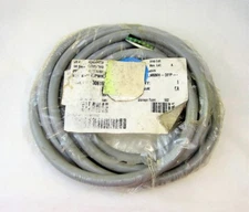 Mencom MINH-3FP-12 3 Wire Cable w/ 3 Wire Connector End 600V 18Amp New